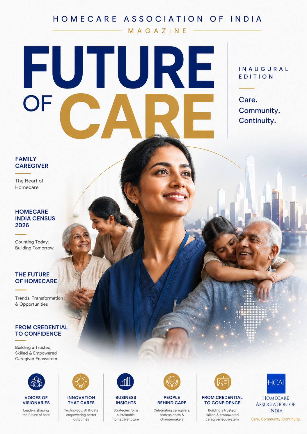 Future of Care Magazine inaugural edition cover